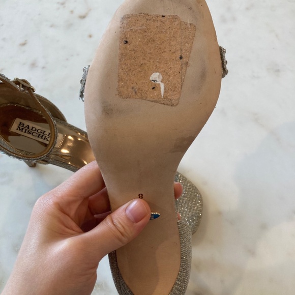 Badgley Mischka Embellished Heels - Picture 8 of 8
